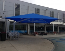 Sunshine Leisure Centre umbrella